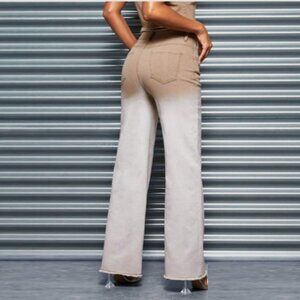 Ombre Cotton Jeans, Size 30